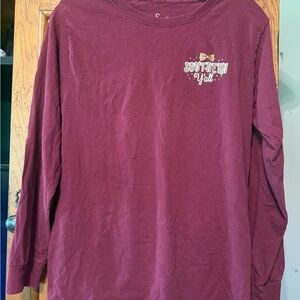 Southern Y'all Maroon Graphic Tee